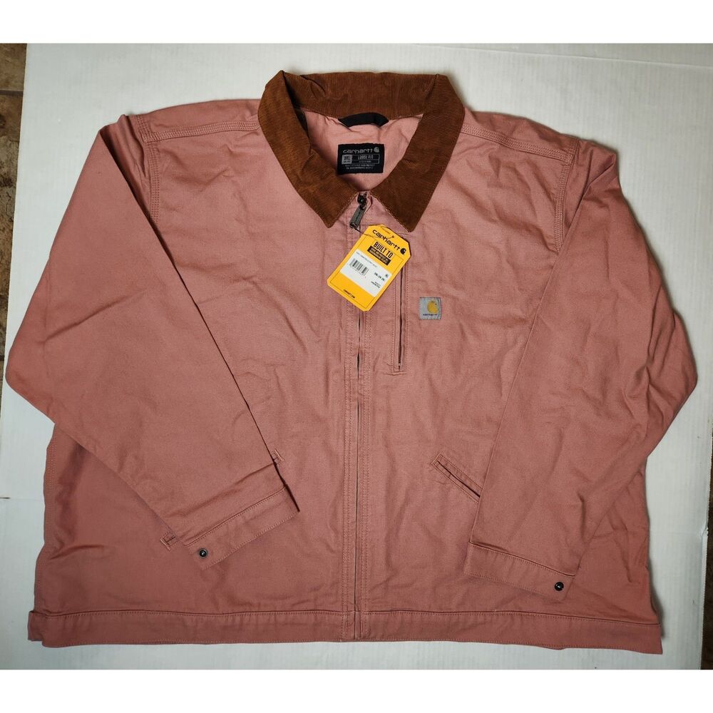 Women’s 3XL Carhartt Iconic Crawford Detroit Jacket Rose Tint